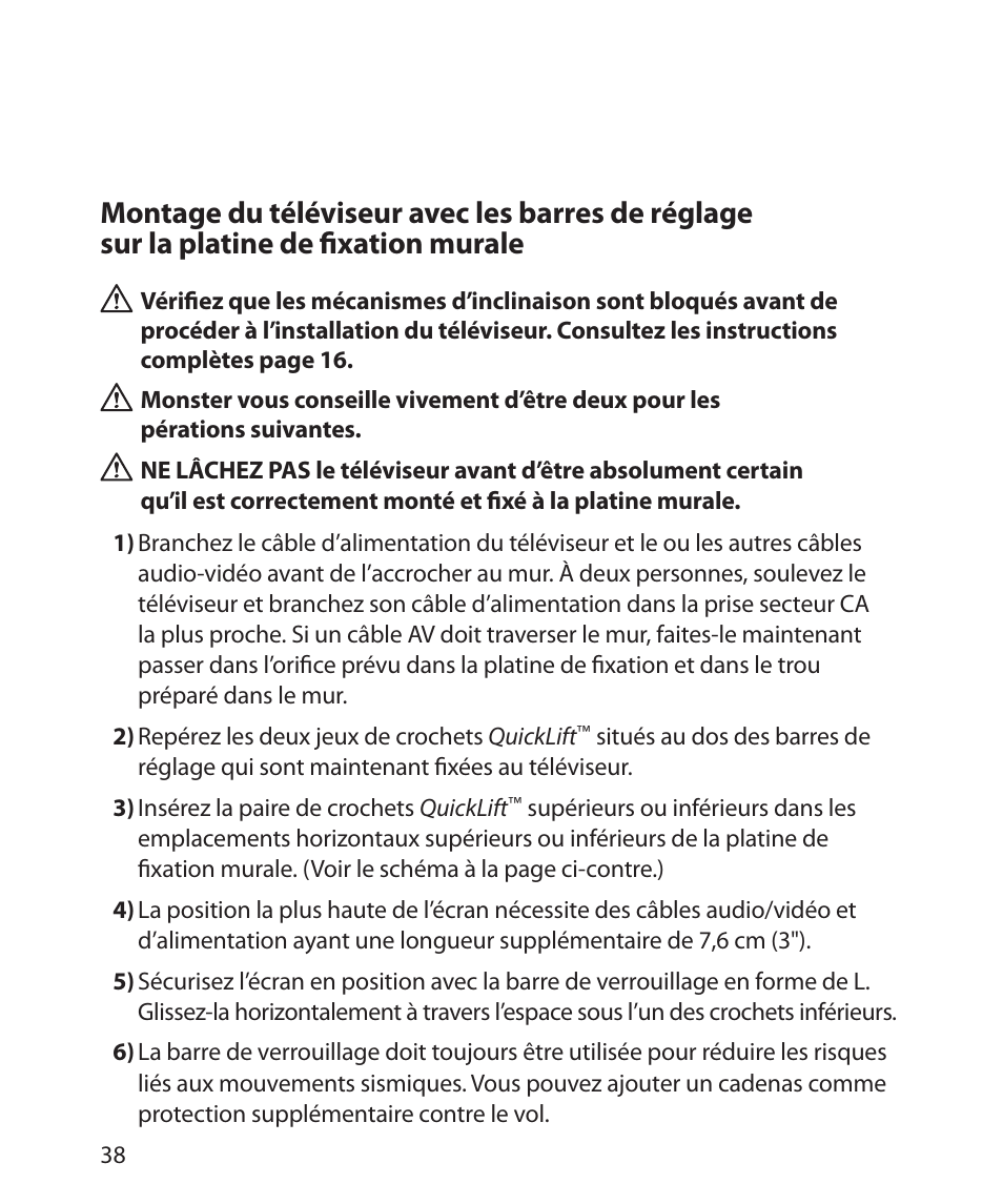 Monster Cable SMARTVIEW 300L User Manual | Page 42 / 72