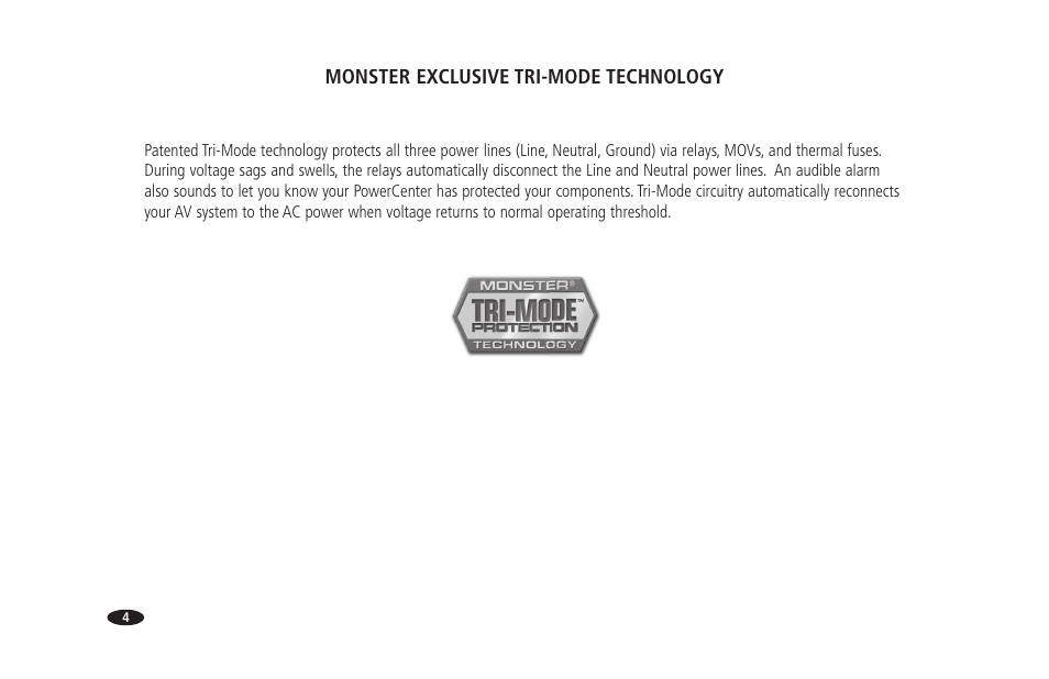 Monster Power PowerCenter HTFS 450 User Manual | Page 10 / 25