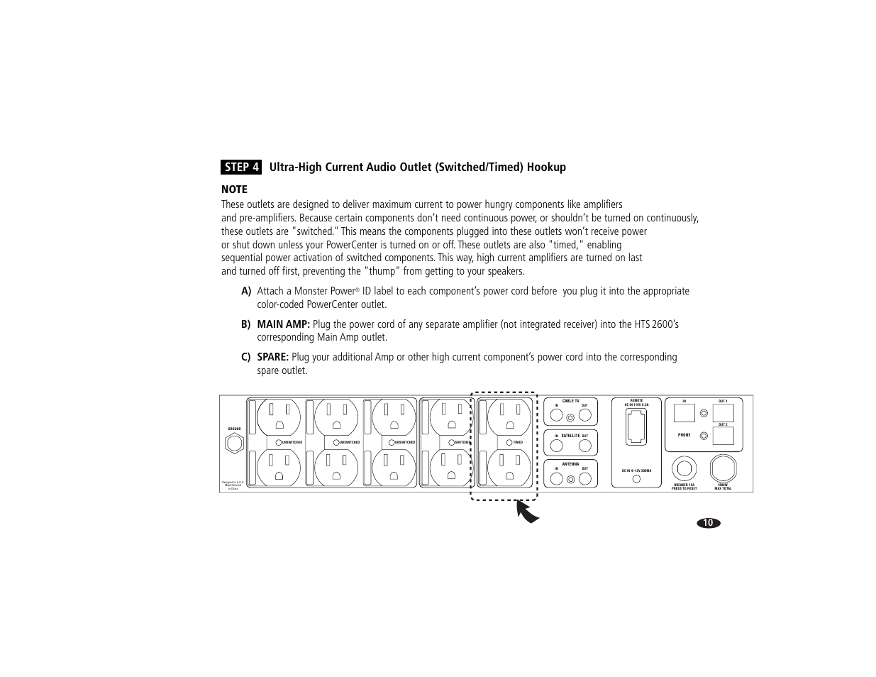 Monster Power HTS2600 User Manual | Page 16 / 46