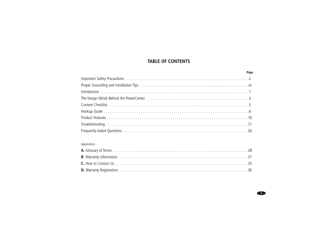 Monster Power HTS2600 User Manual | Page 2 / 46