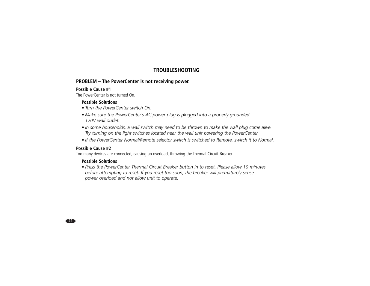 Monster Power HTS2600 User Manual | Page 27 / 46