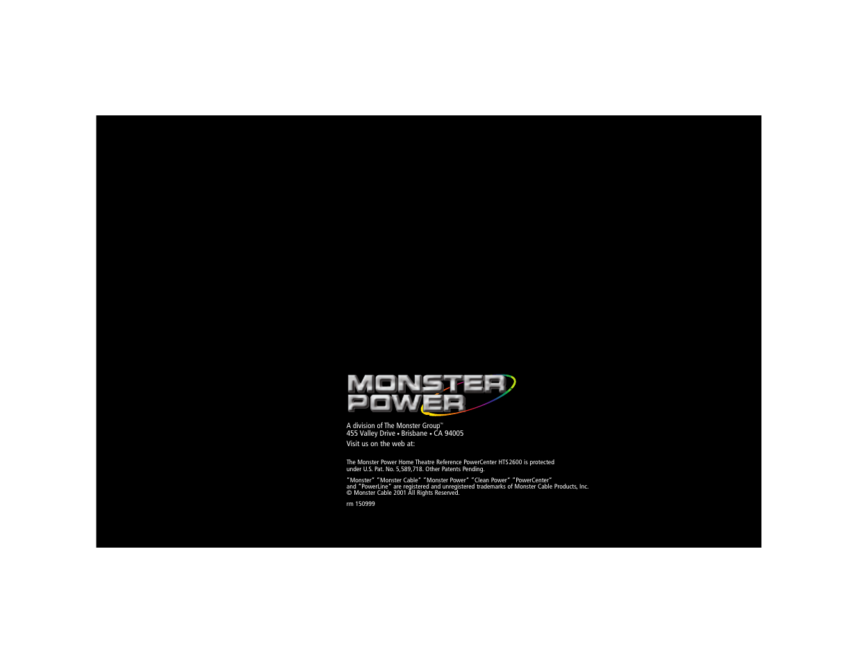 Monster Power HTS2600 User Manual | Page 46 / 46