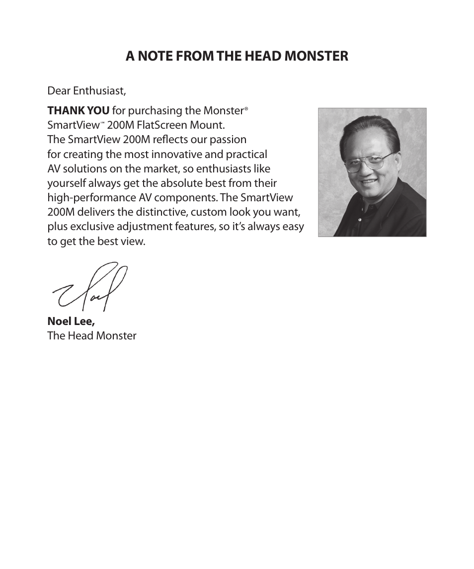 Monster Cable SmartView 200M User Manual | Page 3 / 72