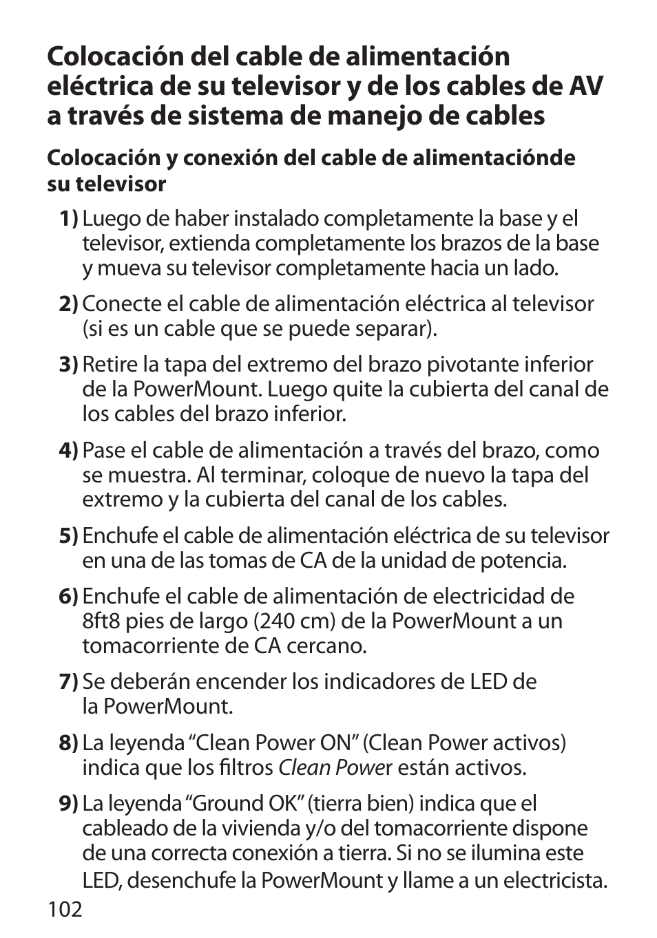 Monster Cable PERFECTVIEW 450L User Manual | Page 106 / 113