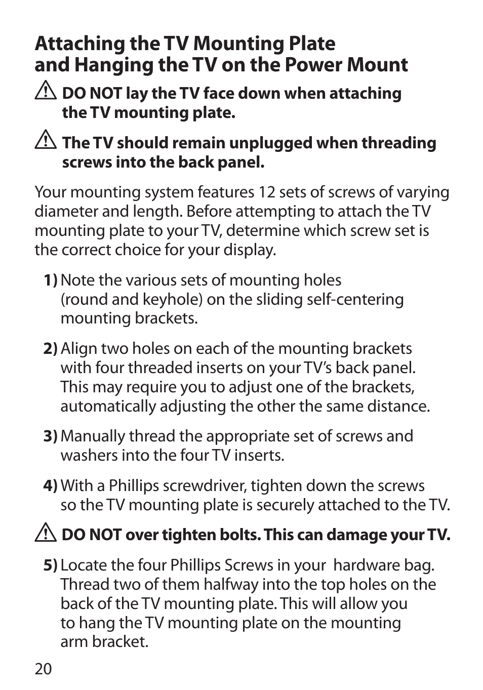 Monster Cable PERFECTVIEW 450L User Manual | Page 24 / 113