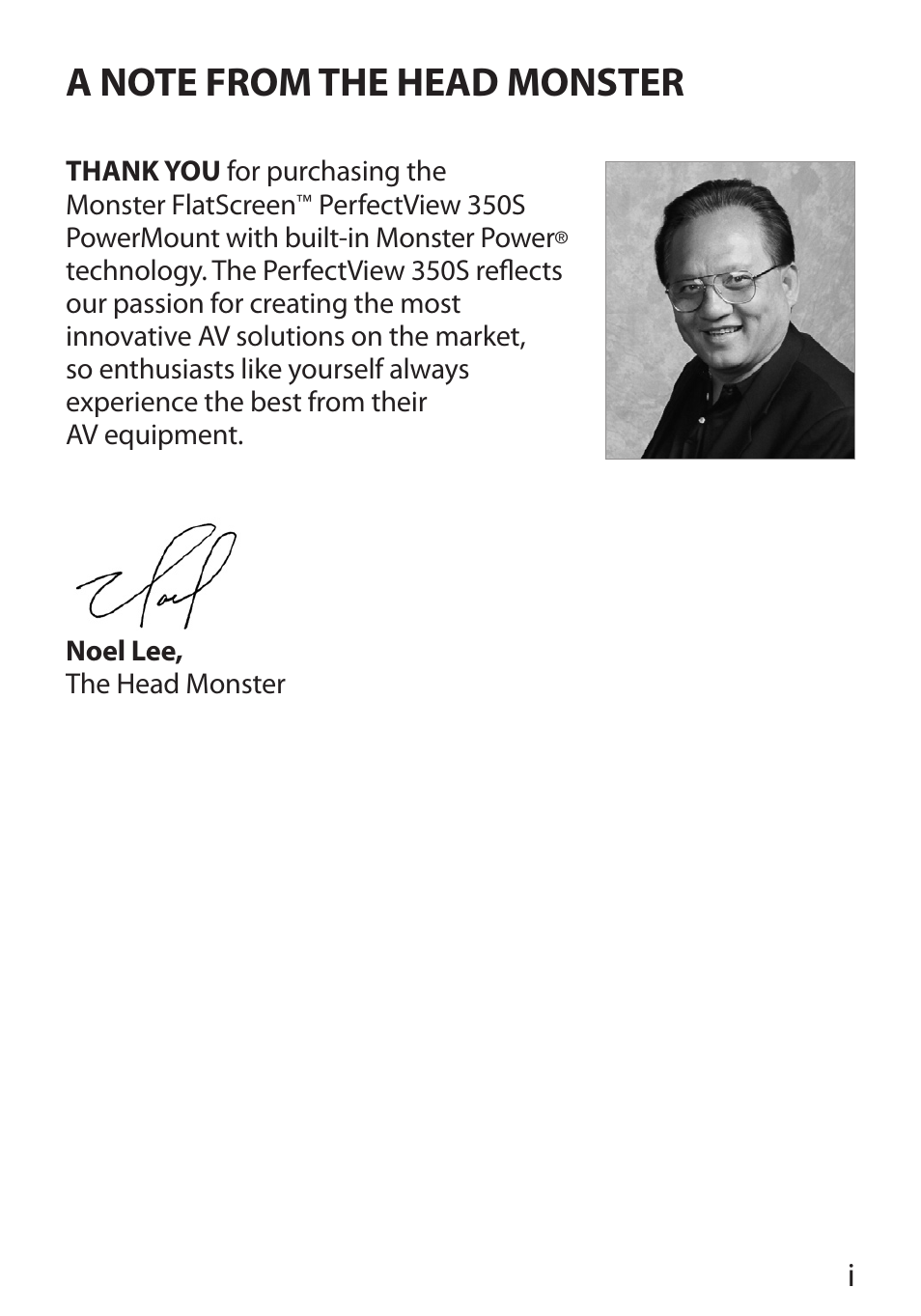 Monster Cable POWERMOUNT 350S User Manual | Page 5 / 108