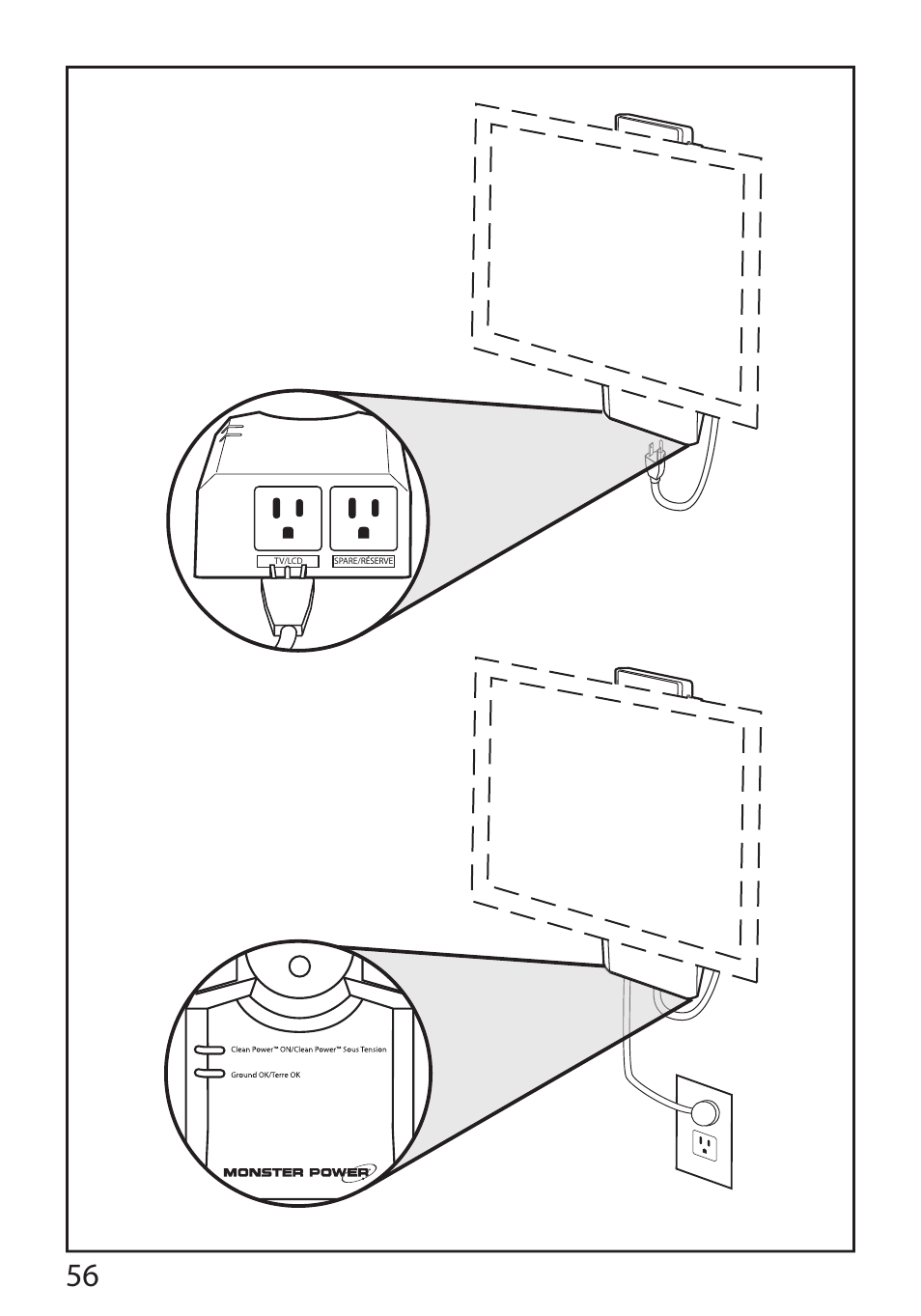 Monster Cable POWERMOUNT 350S User Manual | Page 62 / 108