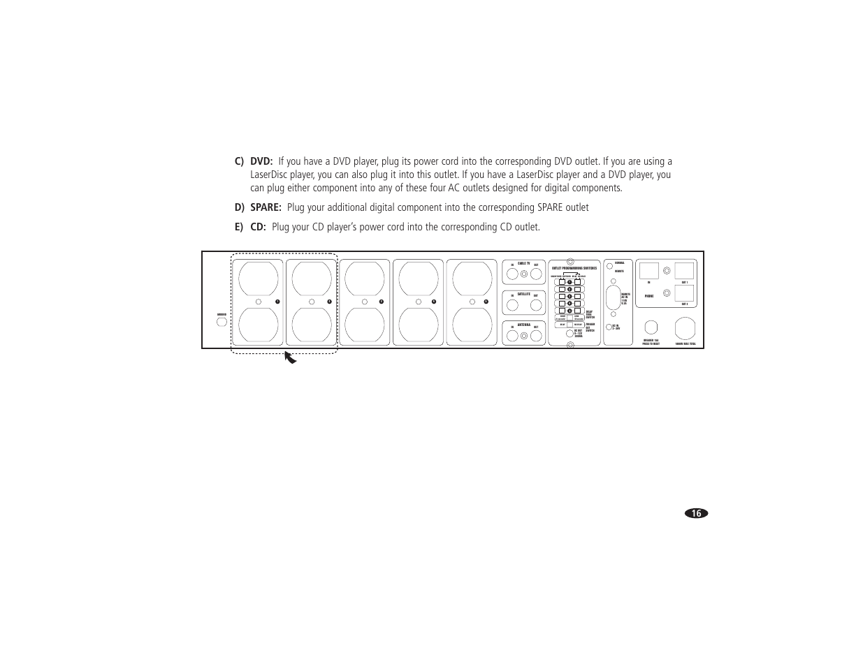 Monster Power HTS 5000 User Manual | Page 22 / 41