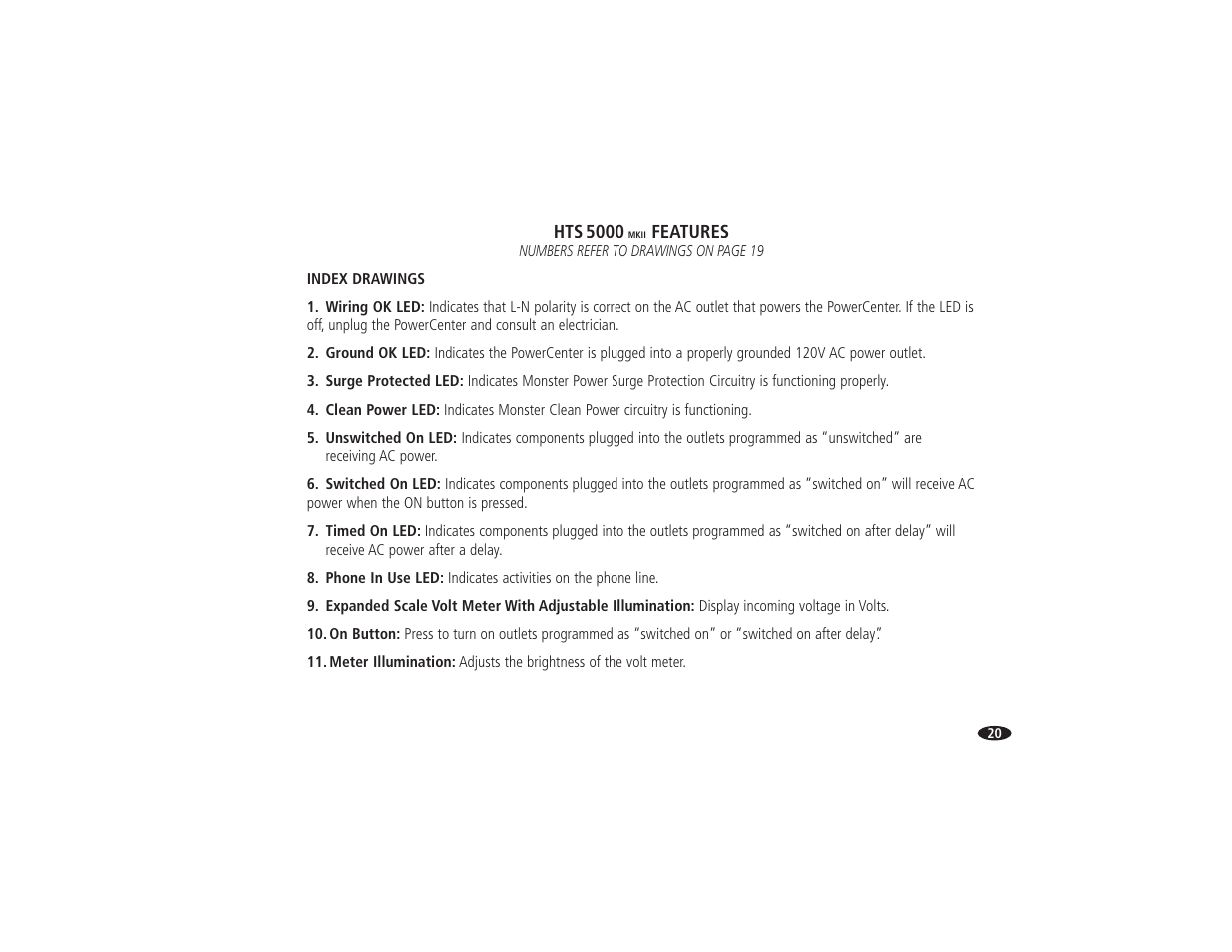 Monster Power HTS 5000 User Manual | Page 26 / 41