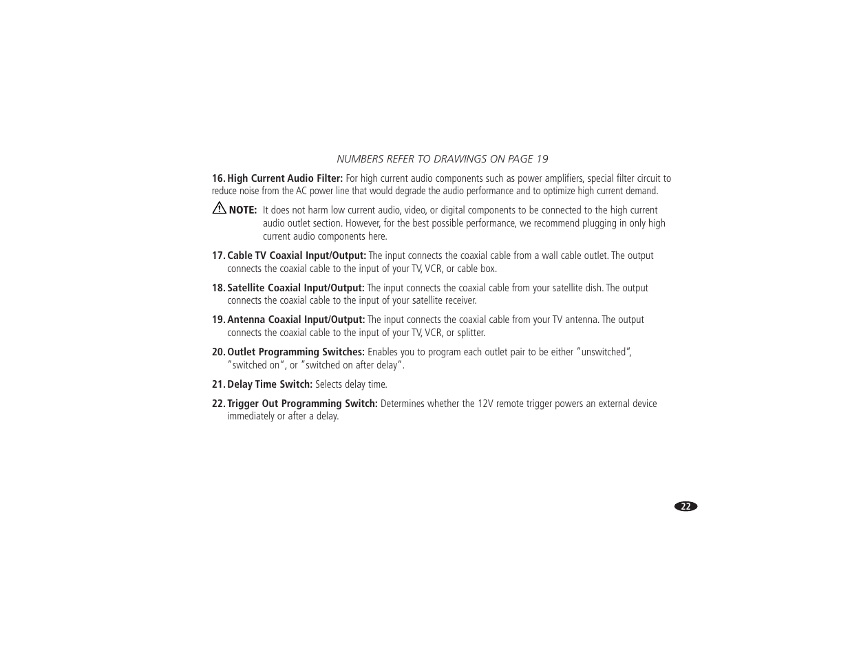 Monster Power HTS 5000 User Manual | Page 28 / 41