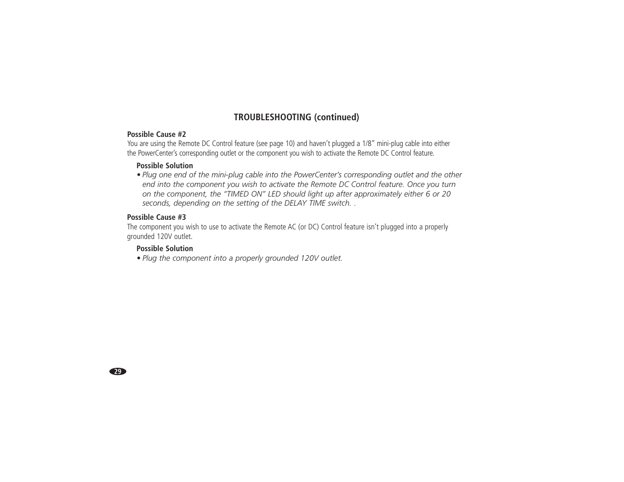 Monster Power HTS 5000 User Manual | Page 35 / 41