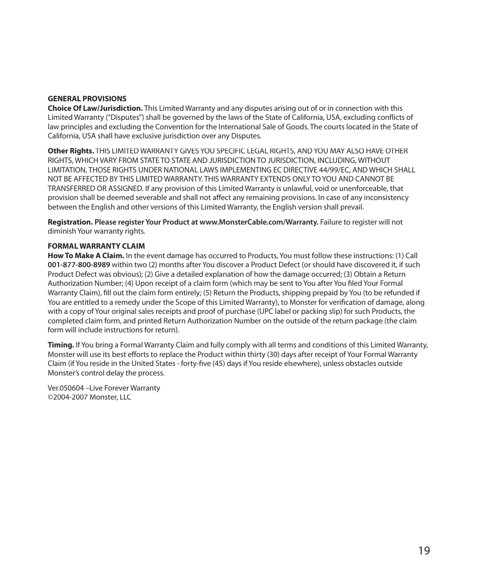 Monster Power FlatScreen Mount SmartViewTM 300M User Manual | Page 23 / 72