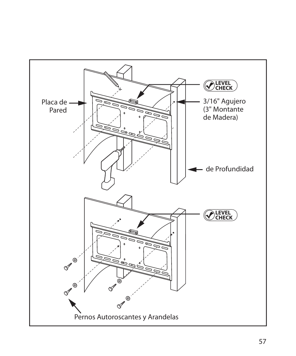 Monster Power FlatScreen Mount SmartViewTM 300M User Manual | Page 61 / 72