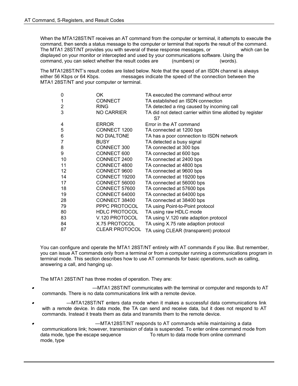 Multi Tech Equipment MTA128ST User Manual | Page 29 / 61