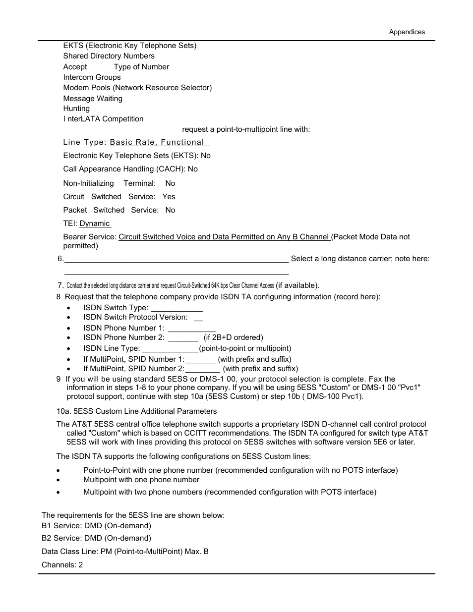 Multi Tech Equipment MTA128ST User Manual | Page 48 / 61