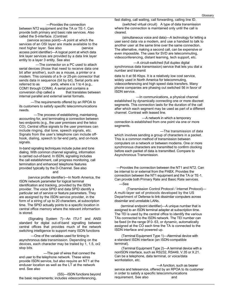 Multi Tech Equipment MTA128ST User Manual | Page 58 / 61
