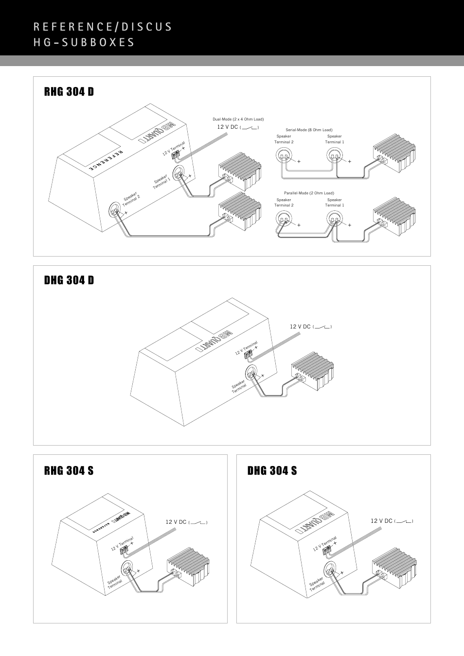 MB QUART Reference/Discus RHG 304 S User Manual | Page 8 / 8