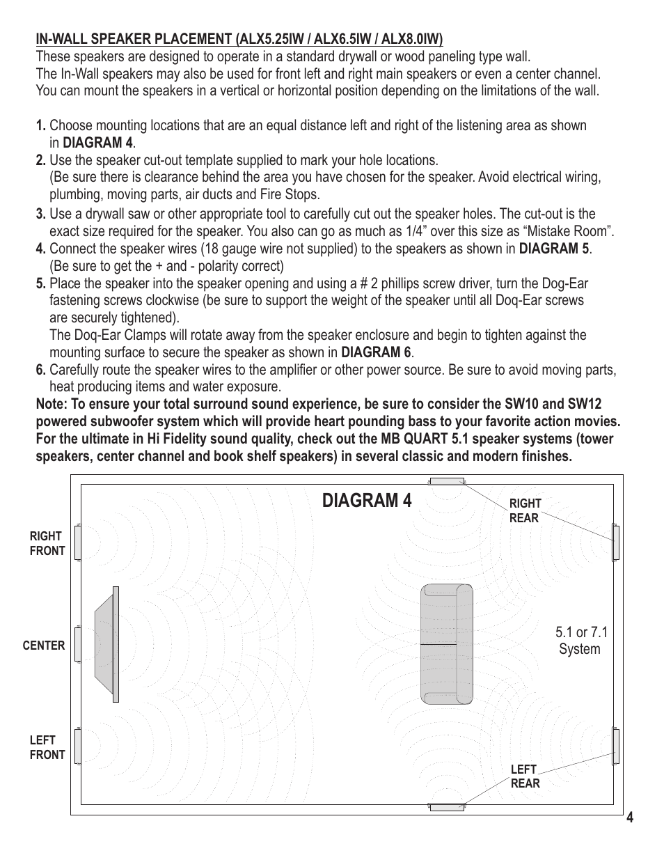 Diagram 4 | MB QUART ALX3PS User Manual | Page 5 / 9