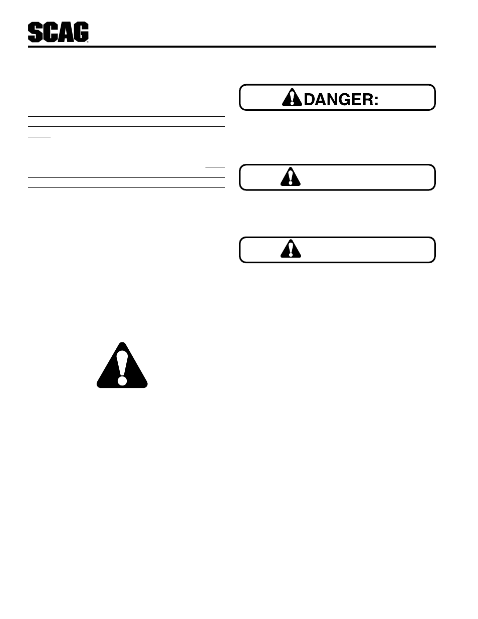 Warning, Caution, Safety information | MB QUART SCR User Manual | Page 6 / 77