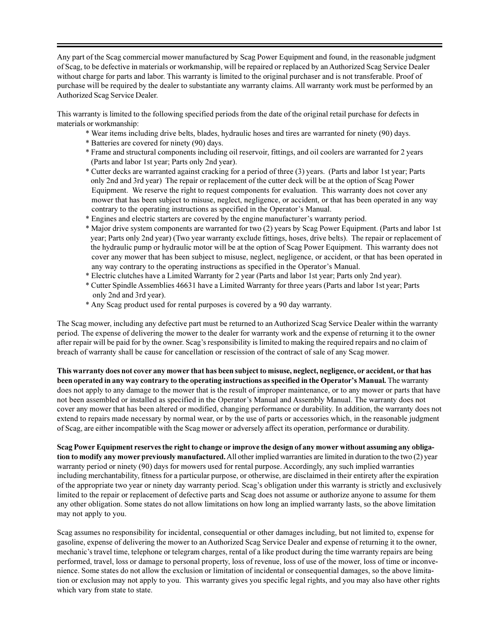 Limited warranty - commercial equipment | MB QUART SCR User Manual | Page 75 / 77