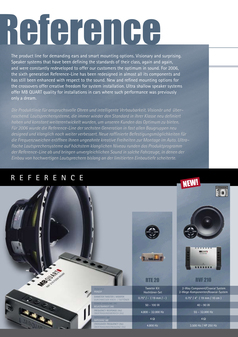 MB QUART RVF 210 User Manual | 10 pages