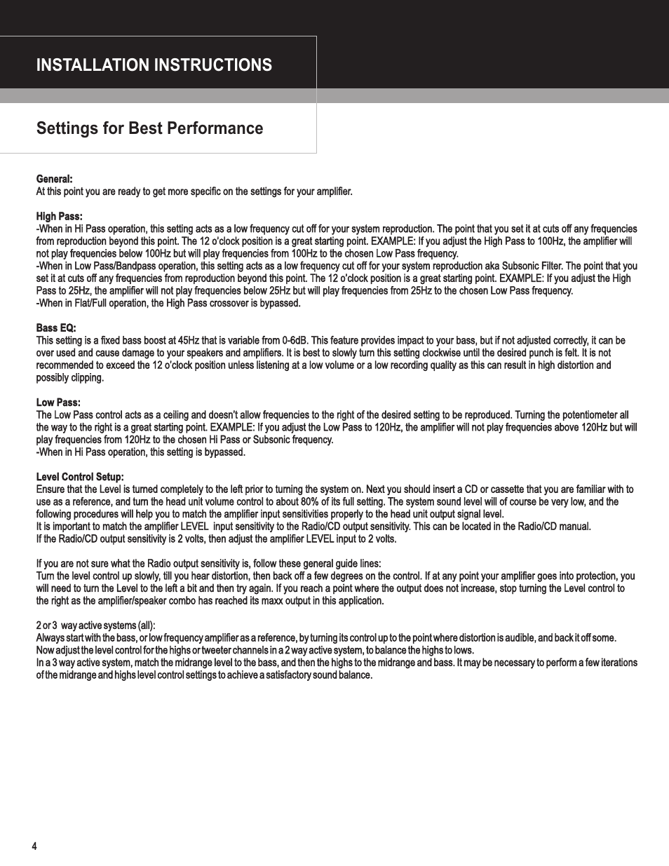 MB QUART Nautic Amplifier NAU460 User Manual | Page 4 / 10