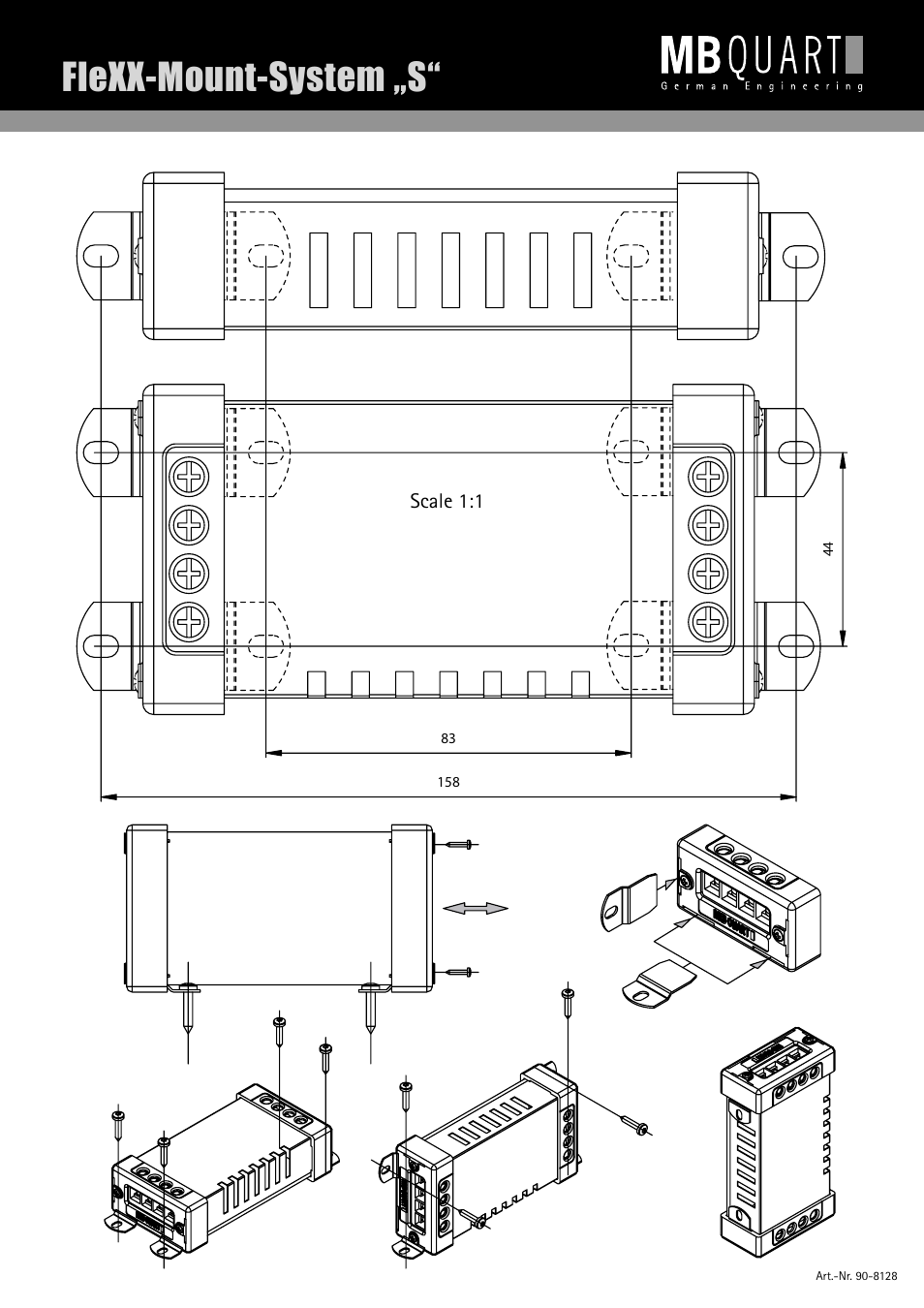 Flexx-mount-system „s | MB QUART Discus DKG 116 User Manual | Page 7 / 8