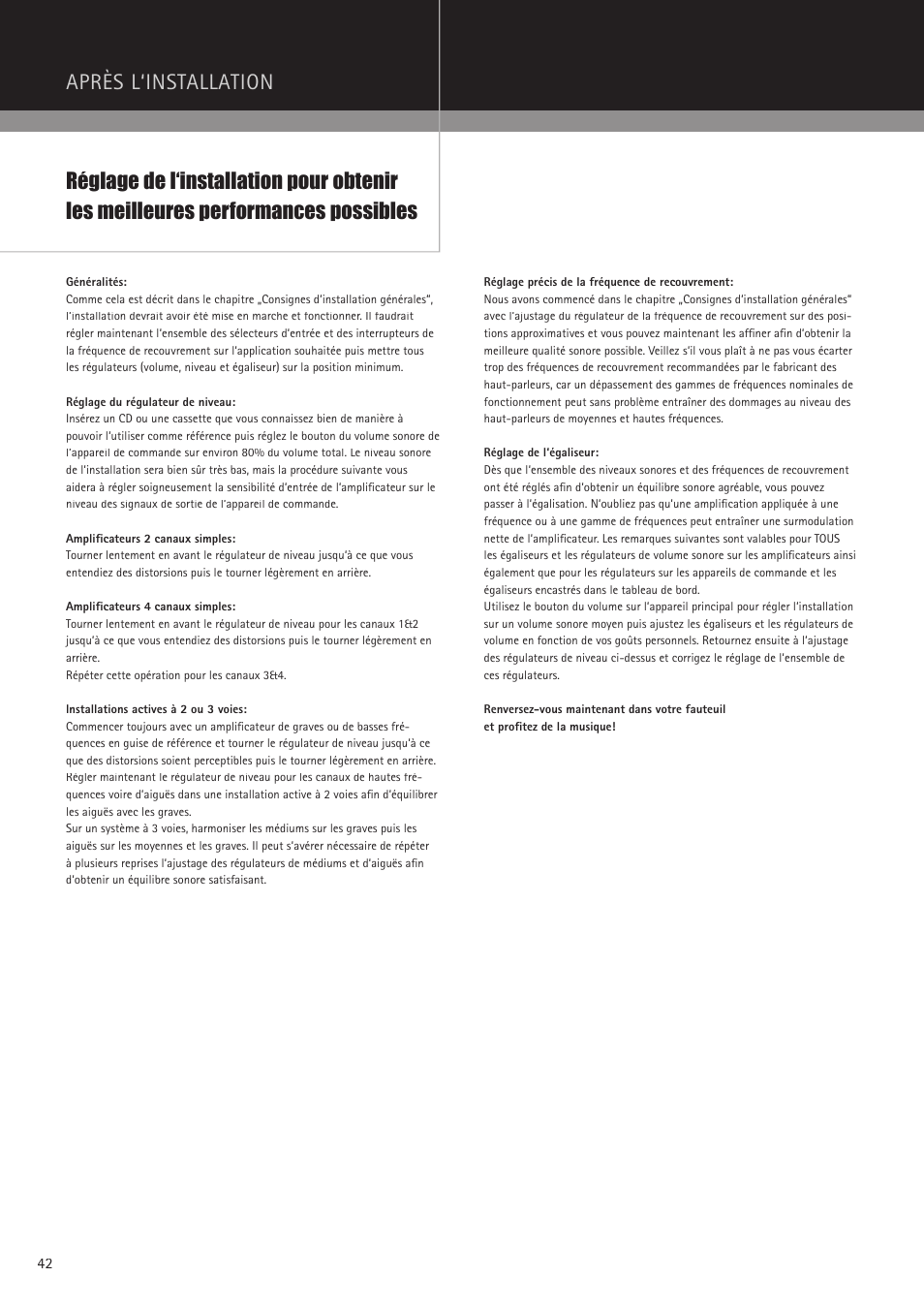 MB QUART PAB 2100c User Manual | Page 42 / 88