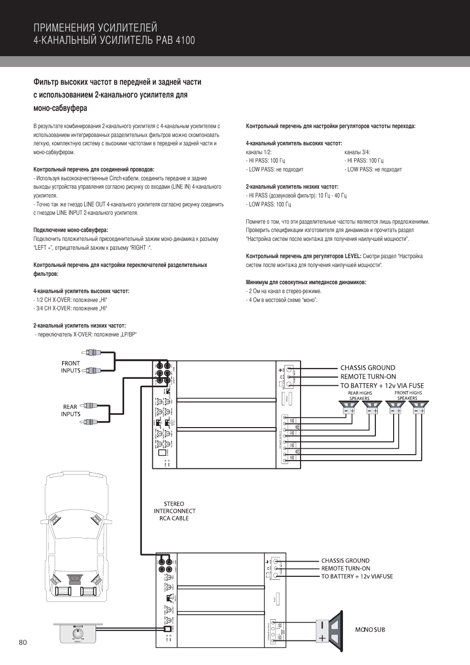 MB QUART PAB 2100c User Manual | Page 80 / 88