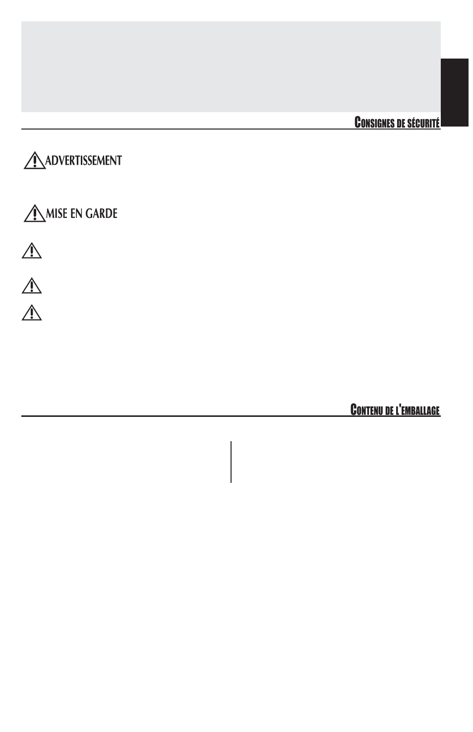 Français | MB QUART REFERENCE SERIES 4-CHANNEL AMPLIFIER RAA4200 User Manual | Page 15 / 76
