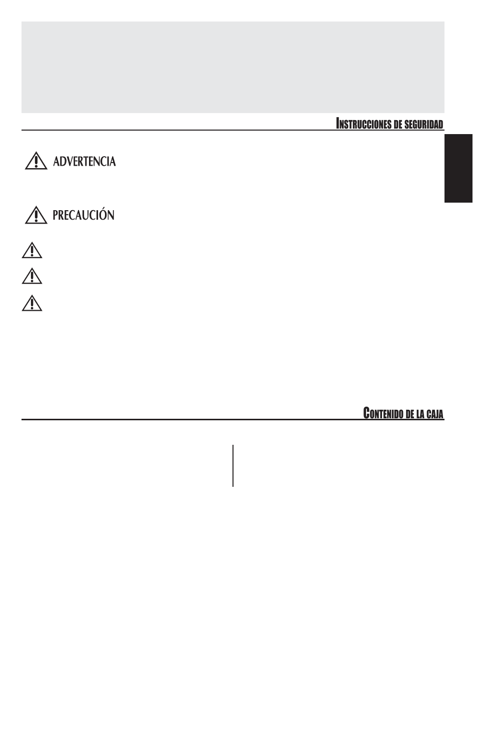 Español | MB QUART REFERENCE SERIES 4-CHANNEL AMPLIFIER RAA4200 User Manual | Page 27 / 76