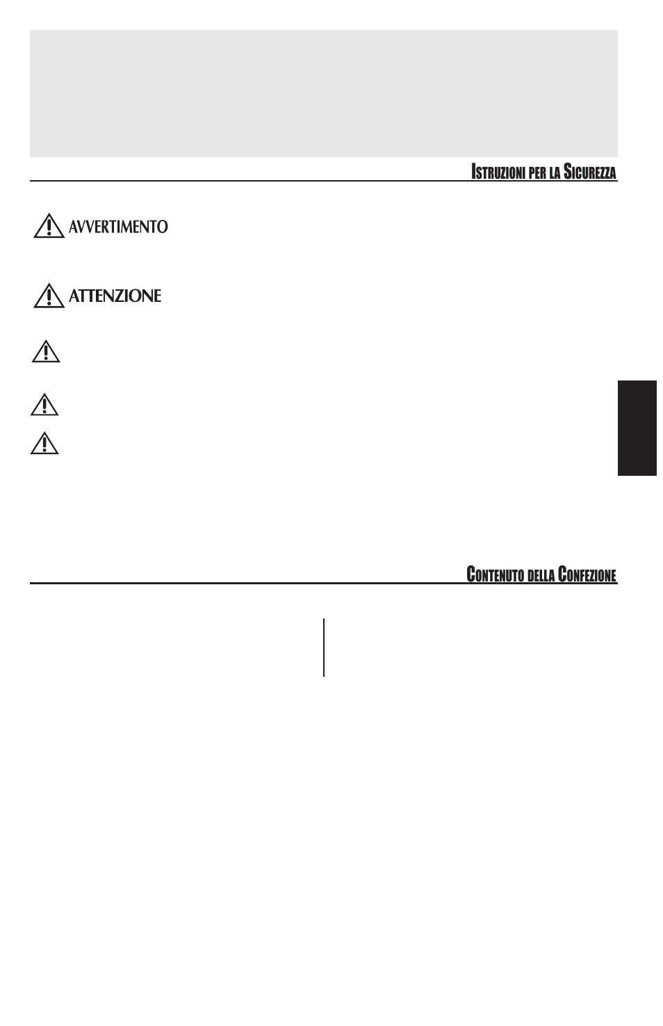 Italiano | MB QUART REFERENCE SERIES 4-CHANNEL AMPLIFIER RAA4200 User Manual | Page 51 / 76