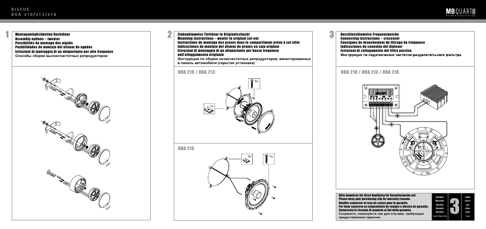 MB QUART Discus DUA 216 User Manual | Page 2 / 4