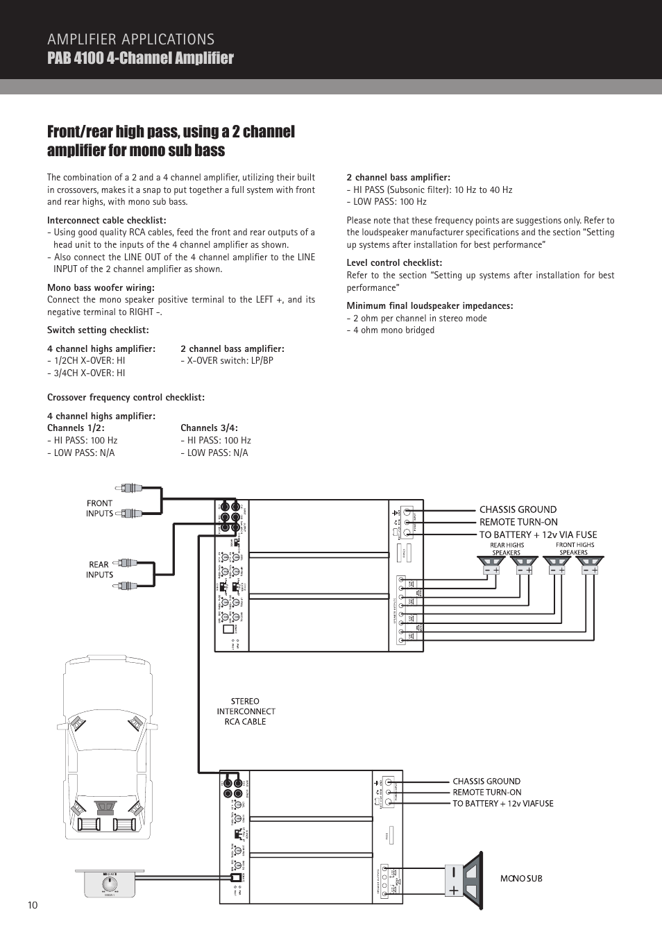 MB QUART PAB 2100 User Manual | Page 10 / 88