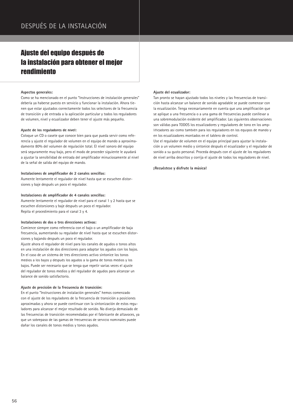 MB QUART PAB 2100 User Manual | Page 56 / 88