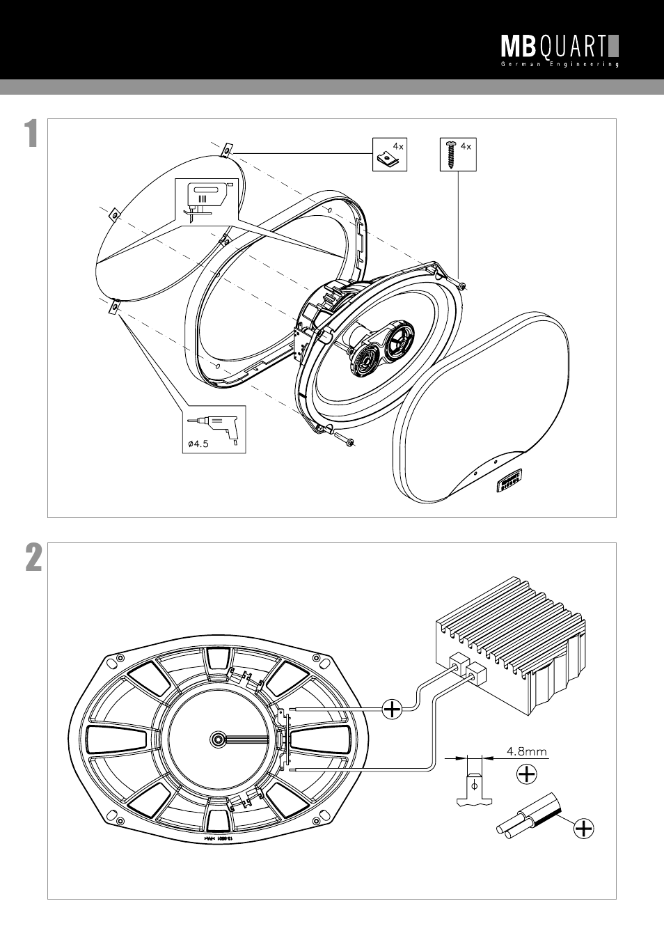 MB QUART DISCUS Series DKF 168 User Manual | Page 5 / 6