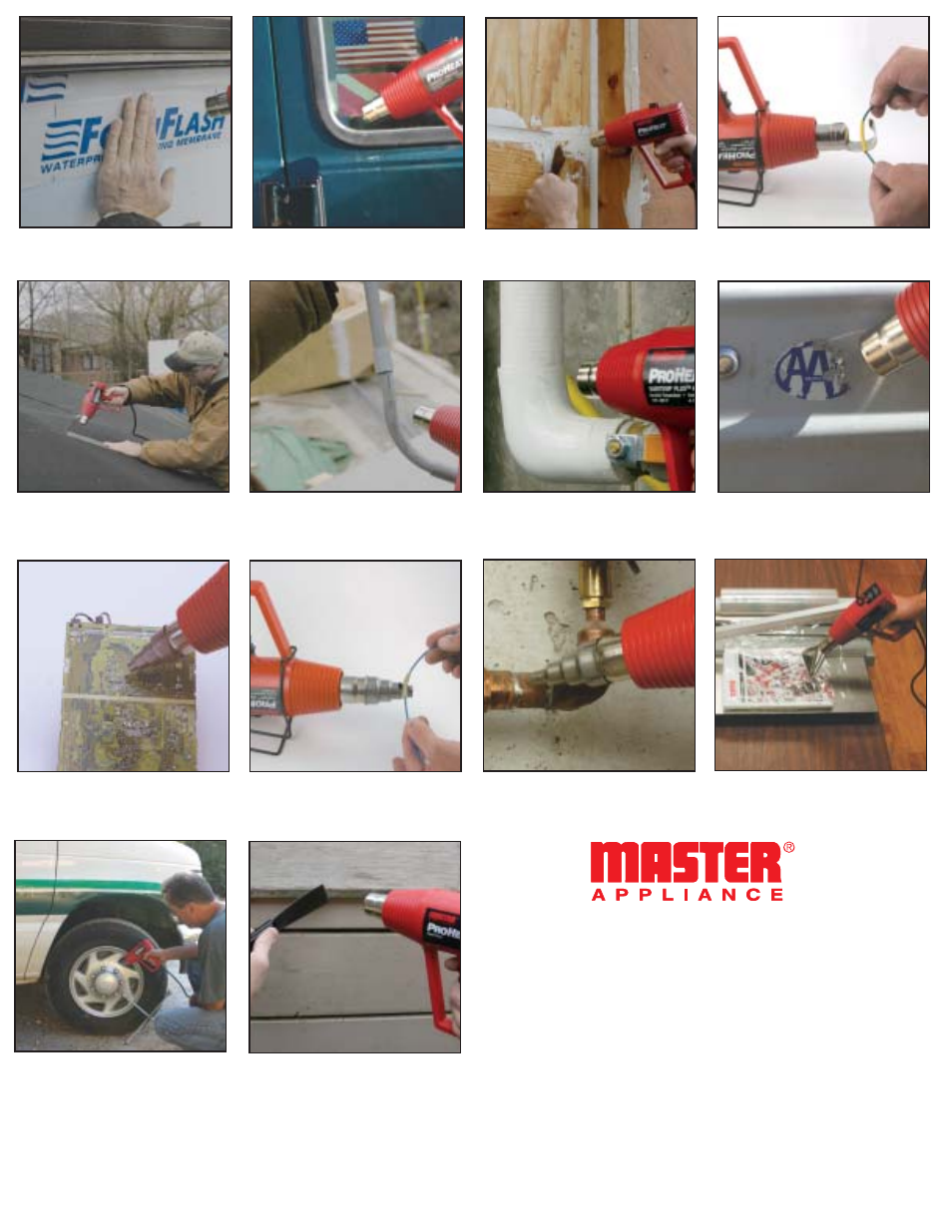 Master Appliance PH-1200K User Manual | Page 6 / 6