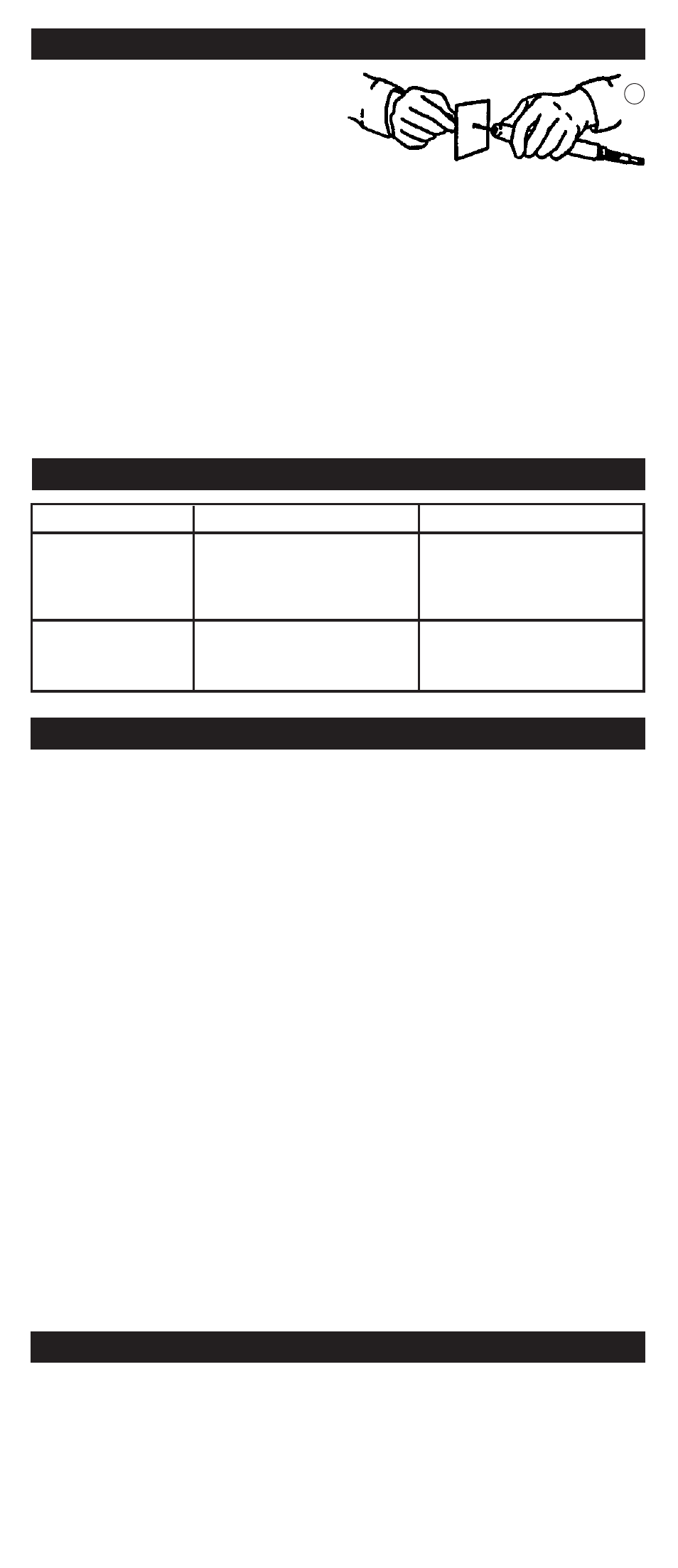 Trouble shooting, How to empty tank of butane gas if needed, Important safety instructions | Warnings | Master Appliance UT-40Si User Manual | Page 3 / 8