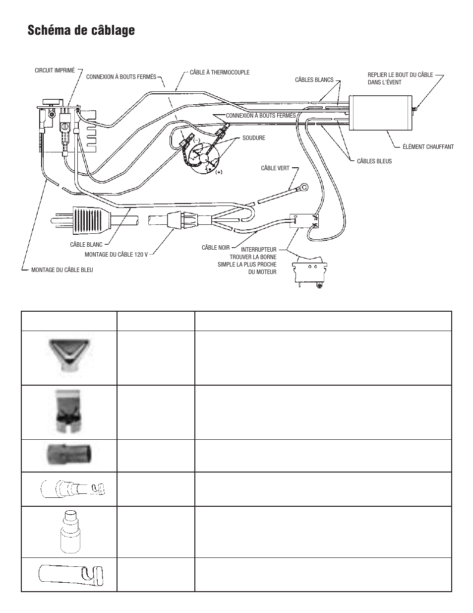 Schéma de câblage | Master Appliance PH-2200 User Manual | Page 21 / 36