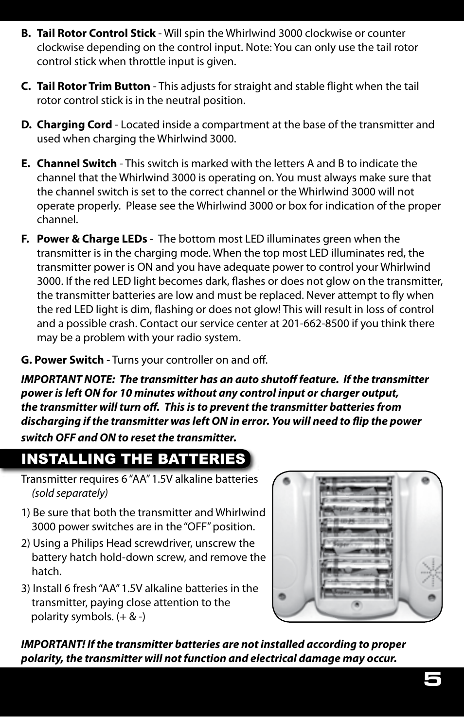 MegaTech Whirlwind 3000 User Manual | Page 5 / 16