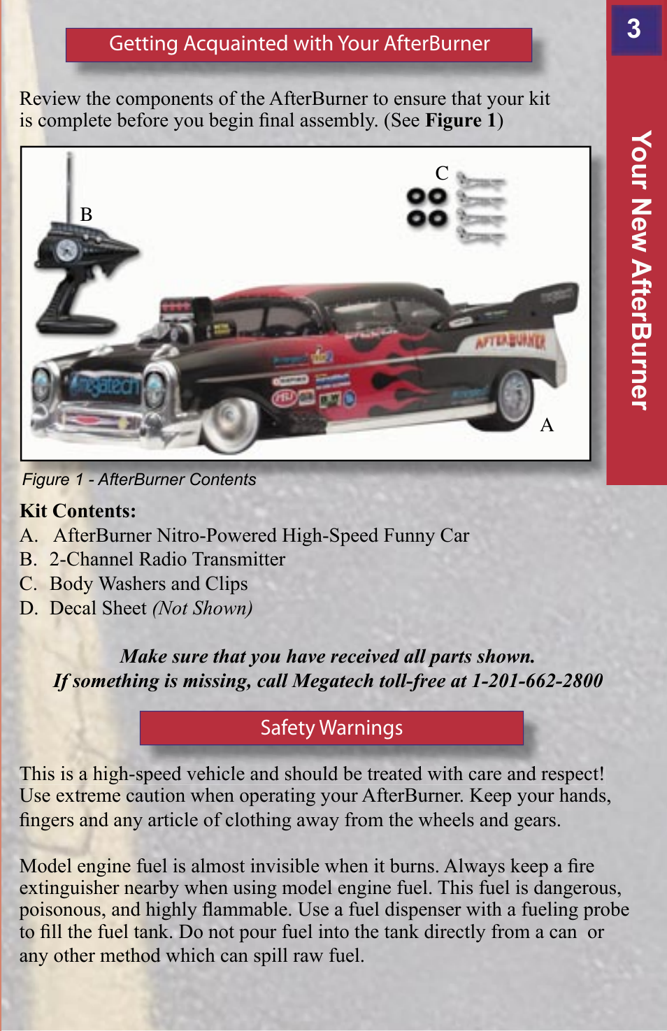3your new afterburner | MegaTech AfterBurner User Manual | Page 3 / 20