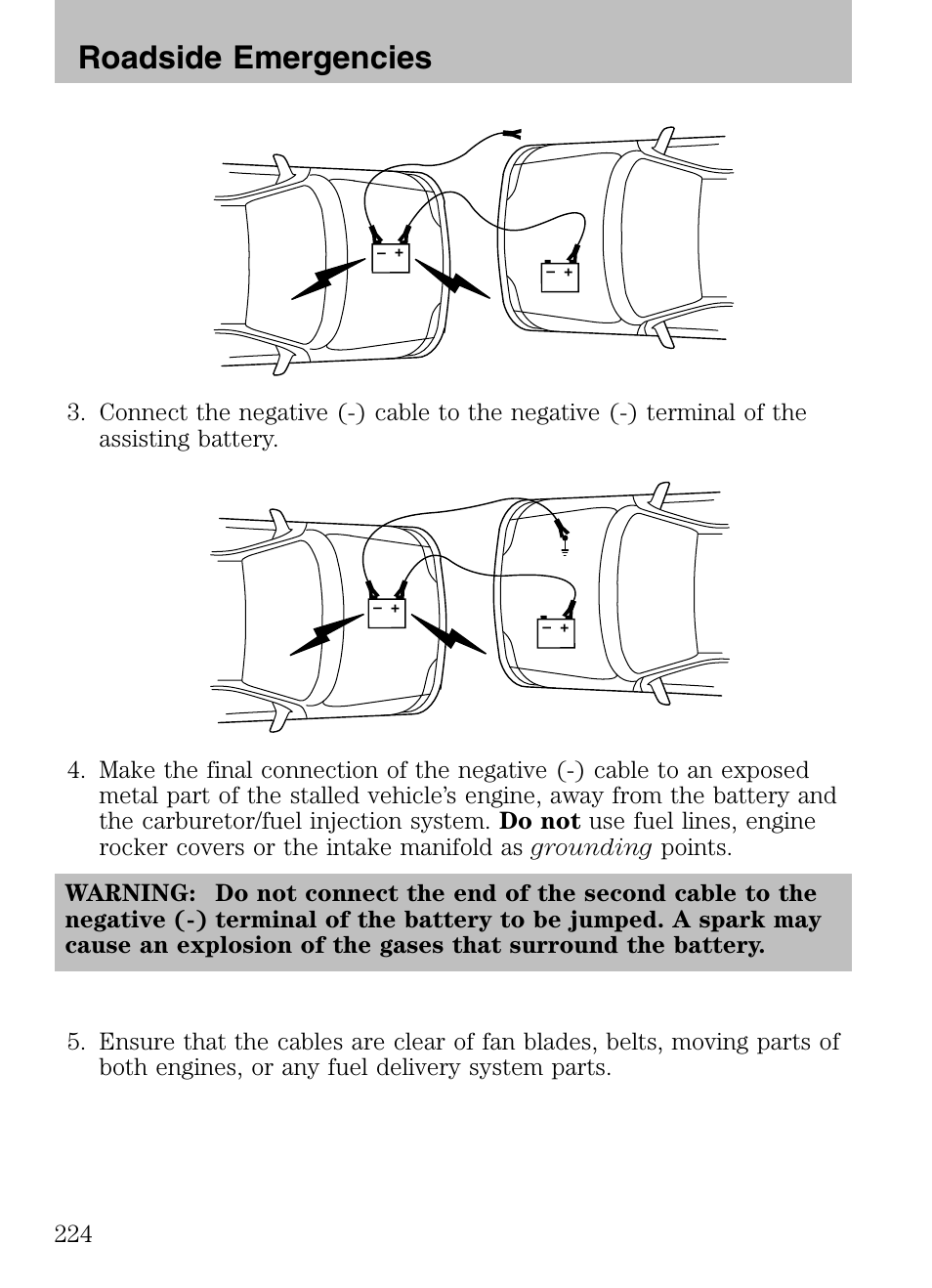 Roadside emergencies | Mazda 2008 Tribute HEV User Manual | Page 224 / 312