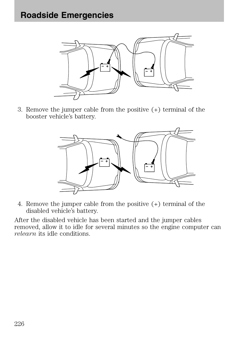 Roadside emergencies | Mazda 2008 Tribute HEV User Manual | Page 226 / 312