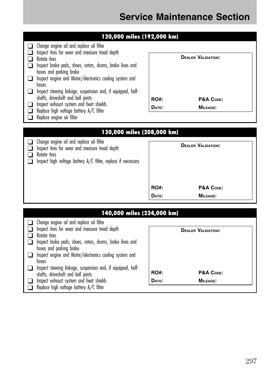 Mazda 2008 Tribute HEV User Manual | Page 297 / 312