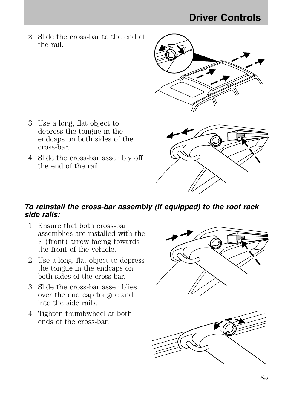 Driver controls | Mazda 2008 Tribute HEV User Manual | Page 85 / 312