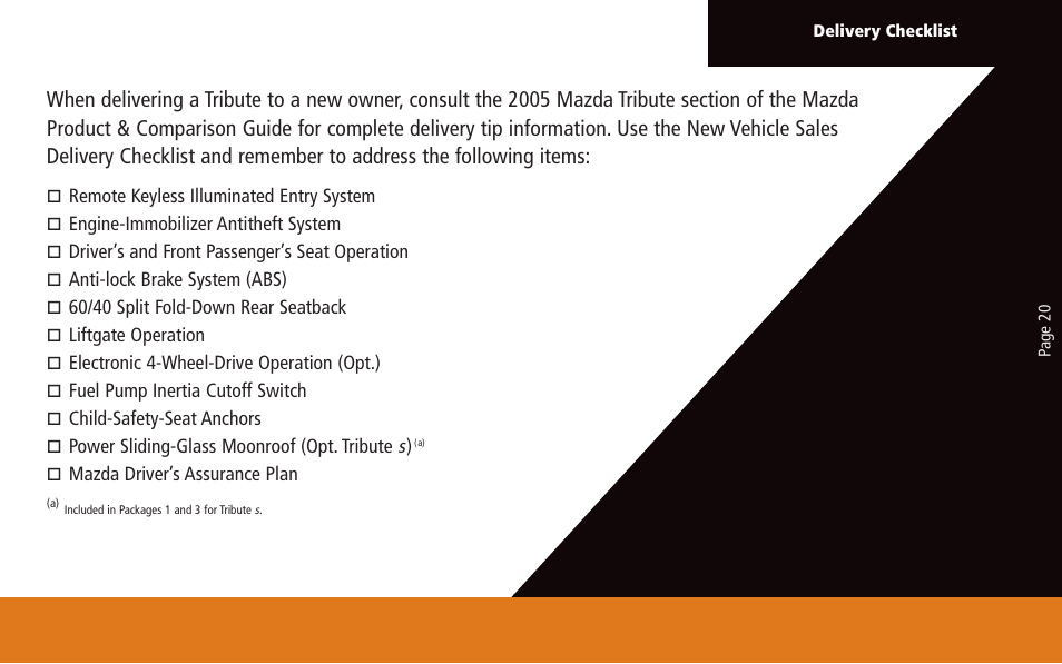 Mazda 2005 User Manual | Page 20 / 58