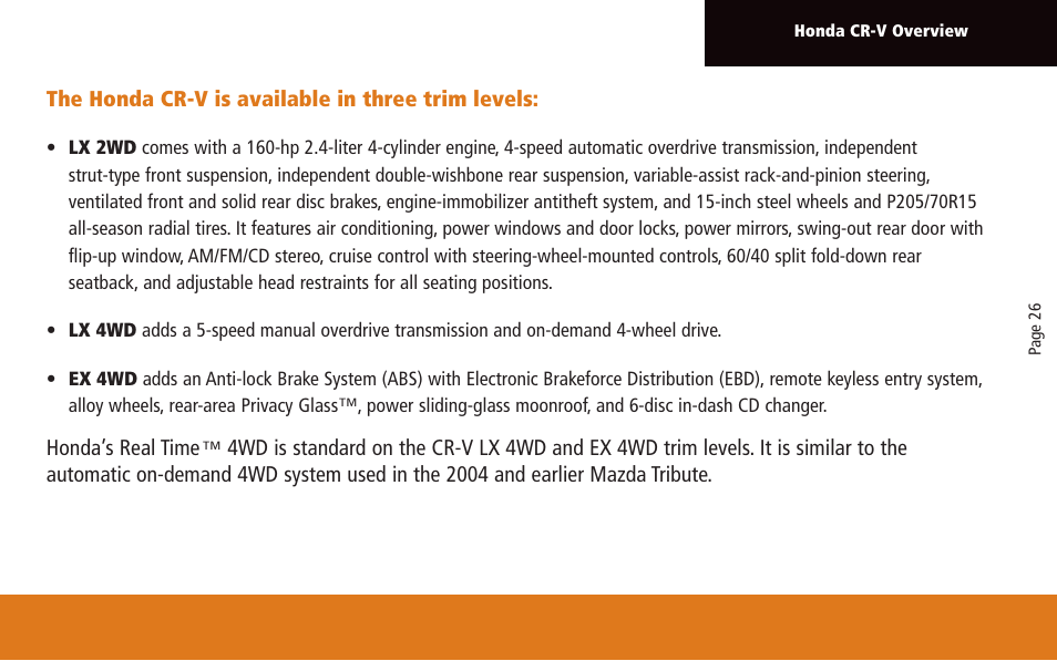 Mazda 2005 User Manual | Page 26 / 58