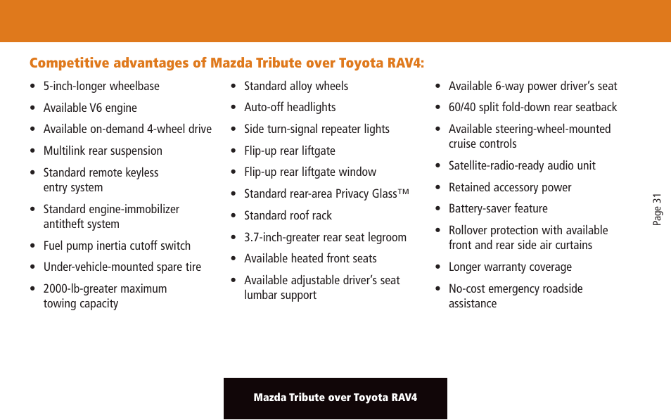 Mazda 2005 User Manual | Page 31 / 58