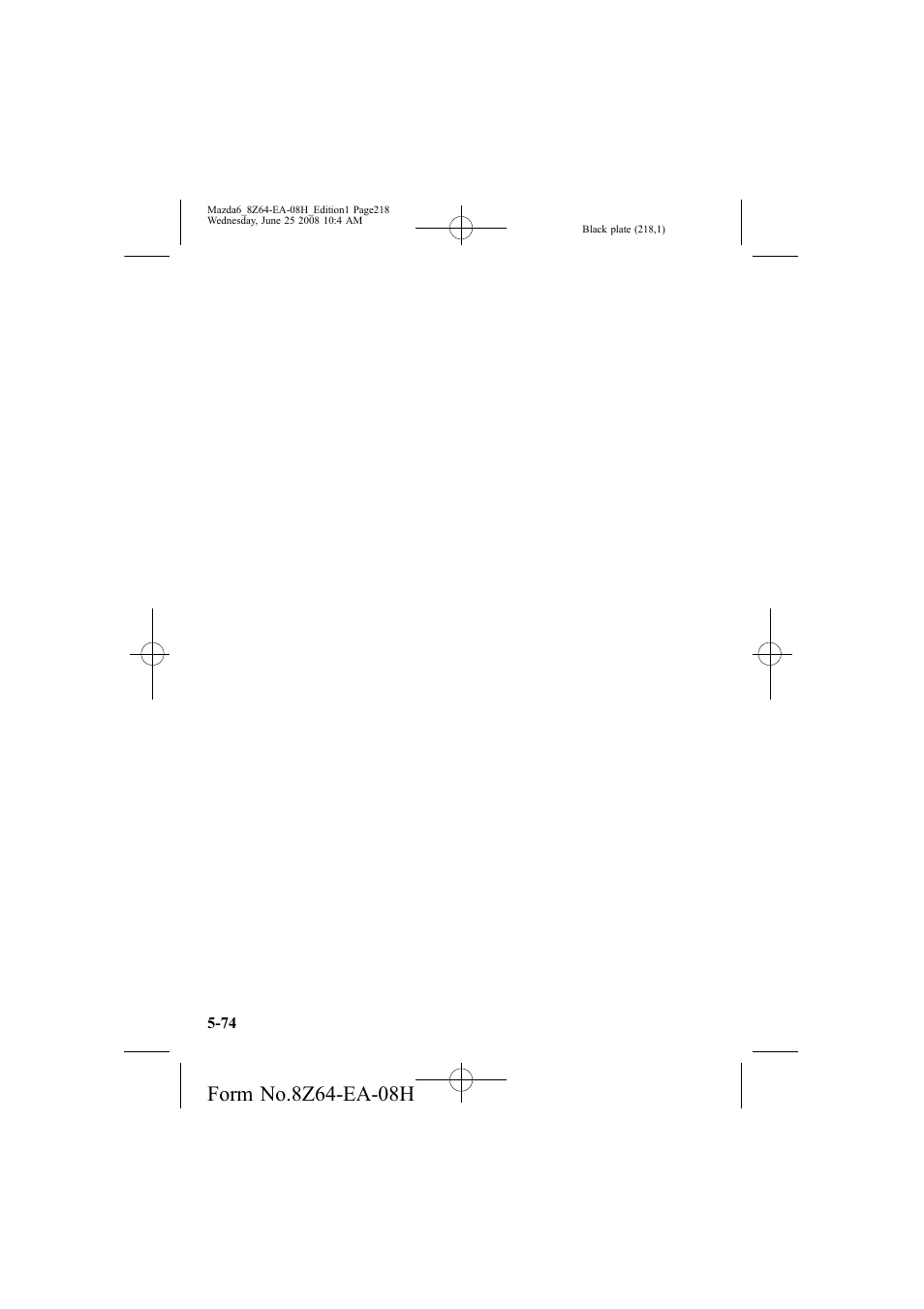 Mazda 2009 6 User Manual | Page 218 / 464