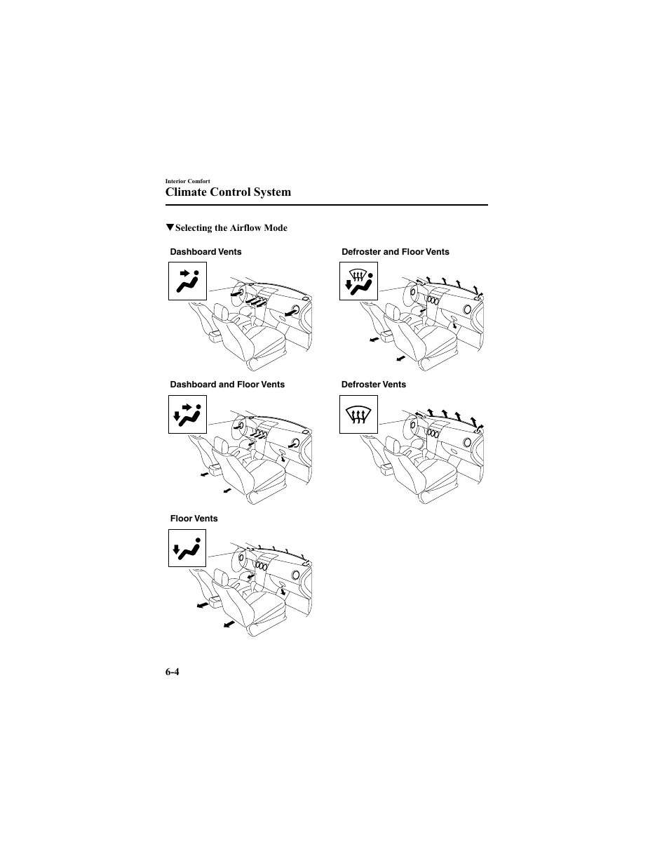 Climate control system | Mazda 2005 6 SPORTS SEDAN User Manual | Page 176 / 340